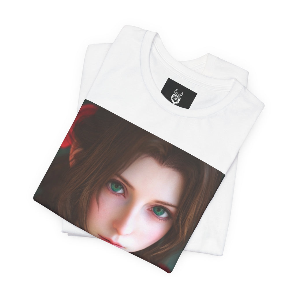 Aeroheart Portrait Tee — Fantasy Video Game Character Art Shirt