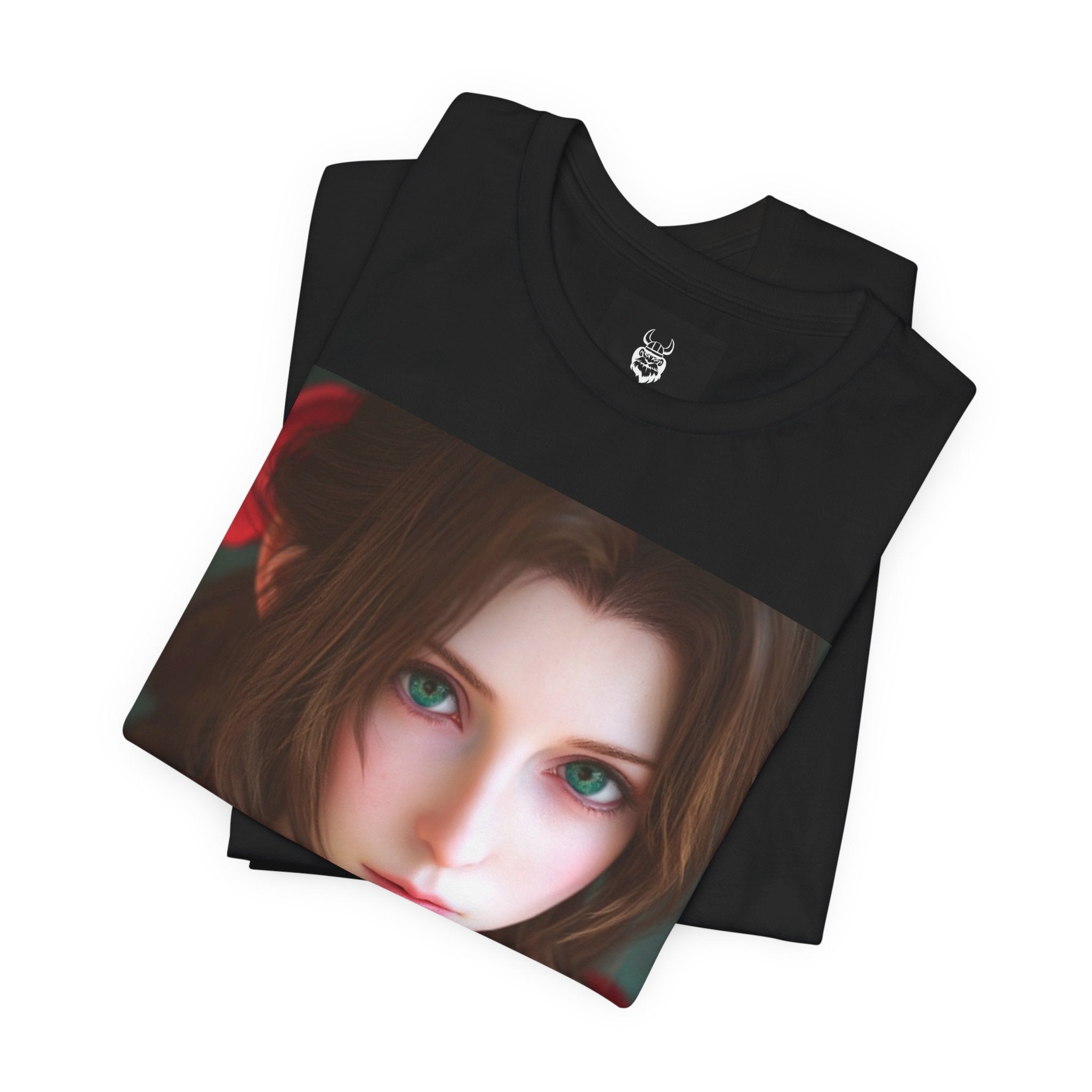 Aeroheart Portrait Tee — Fantasy Video Game Character Art Shirt