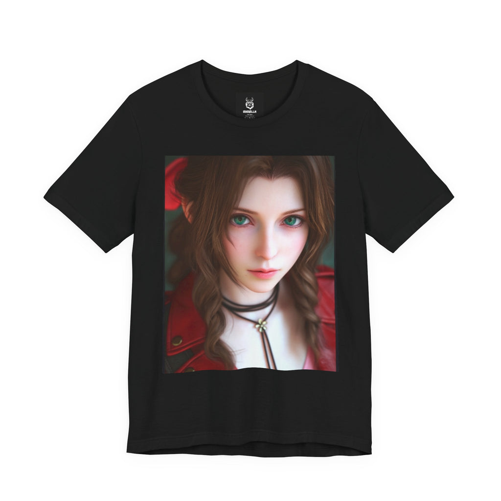 Aeroheart Portrait Tee — Fantasy Video Game Character Art Shirt