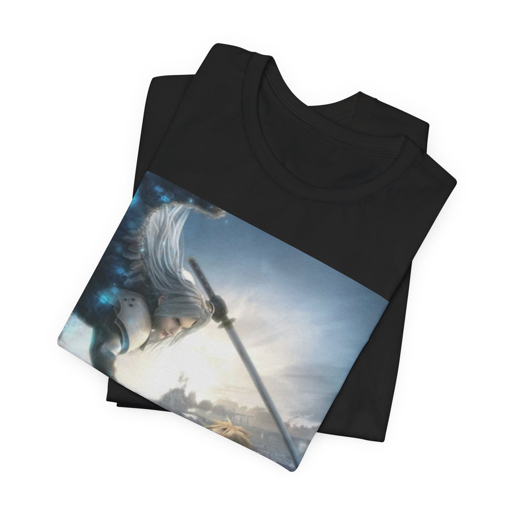 Legendary Blade Clash Tee – Anime Battle Graphic Shirt